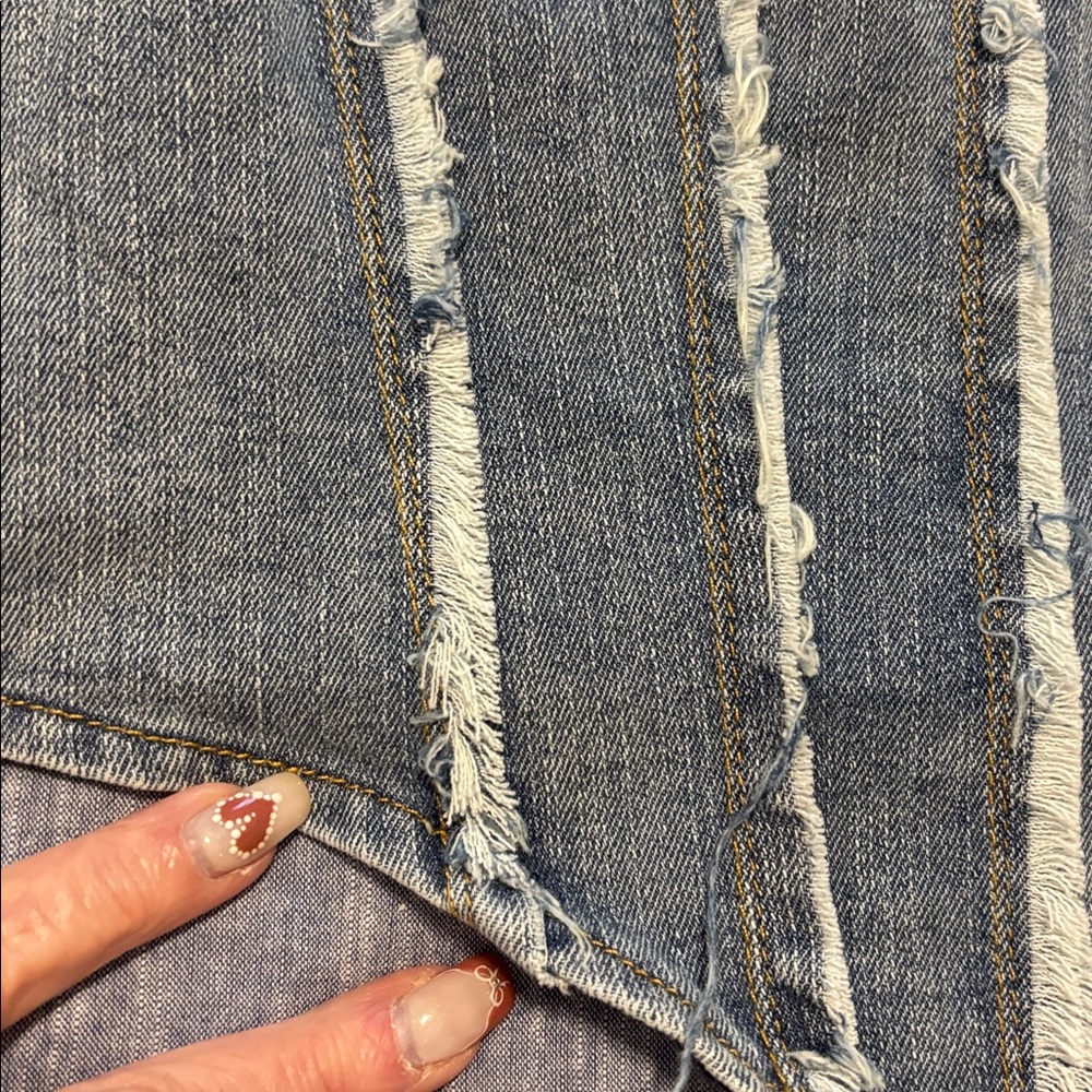 Blue Denim Women's Top - Picture 4 of 4